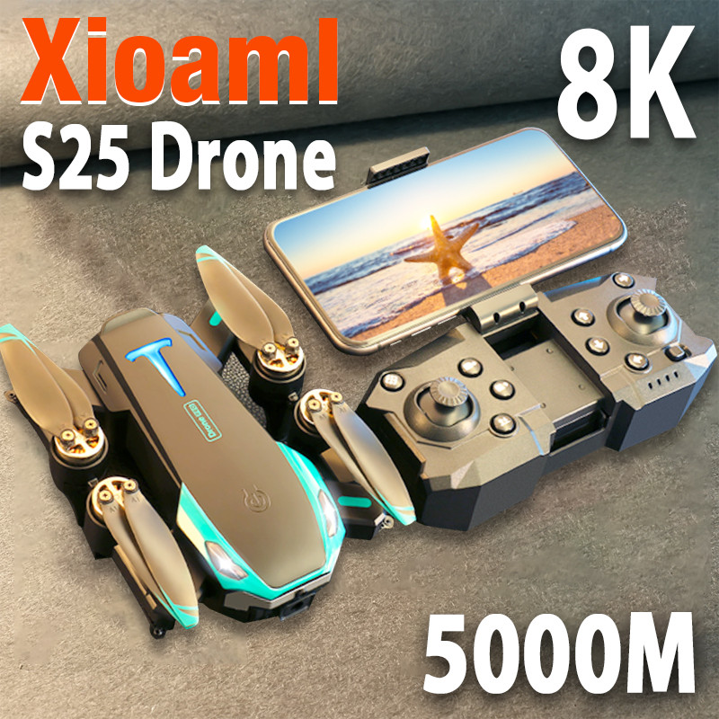 Original S25 Drone Professional HD Dual Cameras Optical flow Positionin Long Battery Life WIFI FPV GPS Dron RC Quadcopter Toy