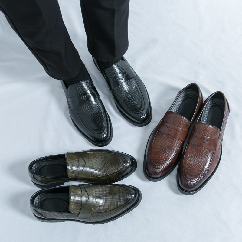 High Quality Brogues Men's Social Shoes British Dress Formal Leather Men Large Size 48 Wedding Business Leather Shoes For Male