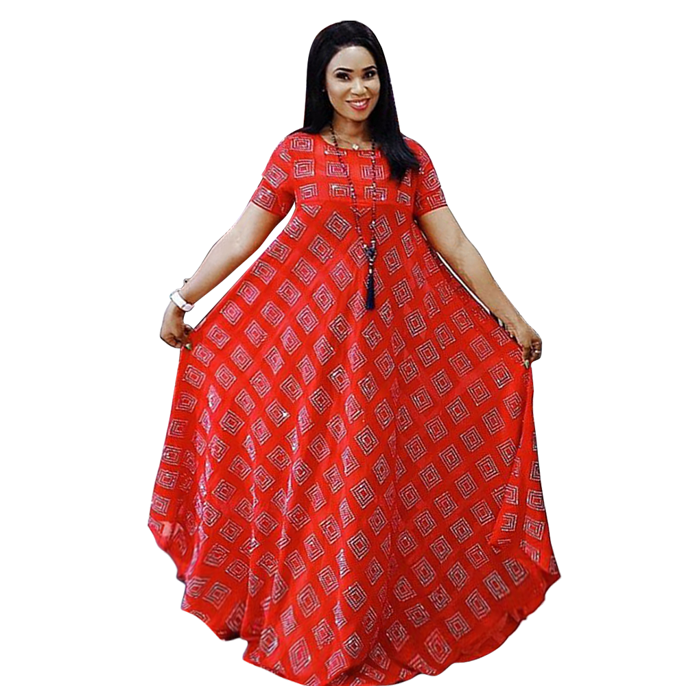 Dashiki Clothing Summer New Fashion Geometry Prints Designs African Dresses For Women Pullover Ladies Vestidos Holiday Party