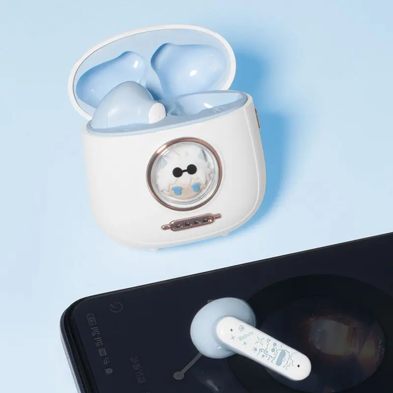 Gojo Satoru Wireless Headphone Game Anime Gift Cute HIFI Bluetooth5.3 Headset Cosplay Active Noise Cancellation Earbud