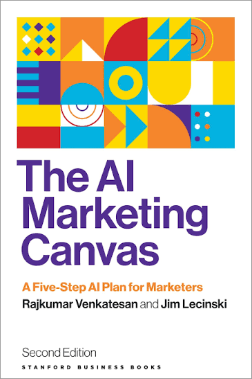 The AI Marketing Canvas: A 5-Stage Roadmap to Implementing AI in Marketing — Rajkumar Venkatesan & Jim Lecinski