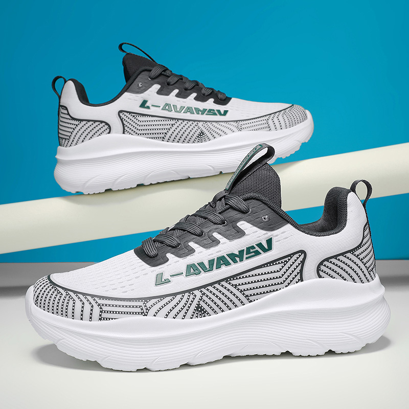 New Model Mens Durable Sneakers Lightweight Running Shoes for Men Breathable Non Slip Walking Shoes   Four Season Running Shoes