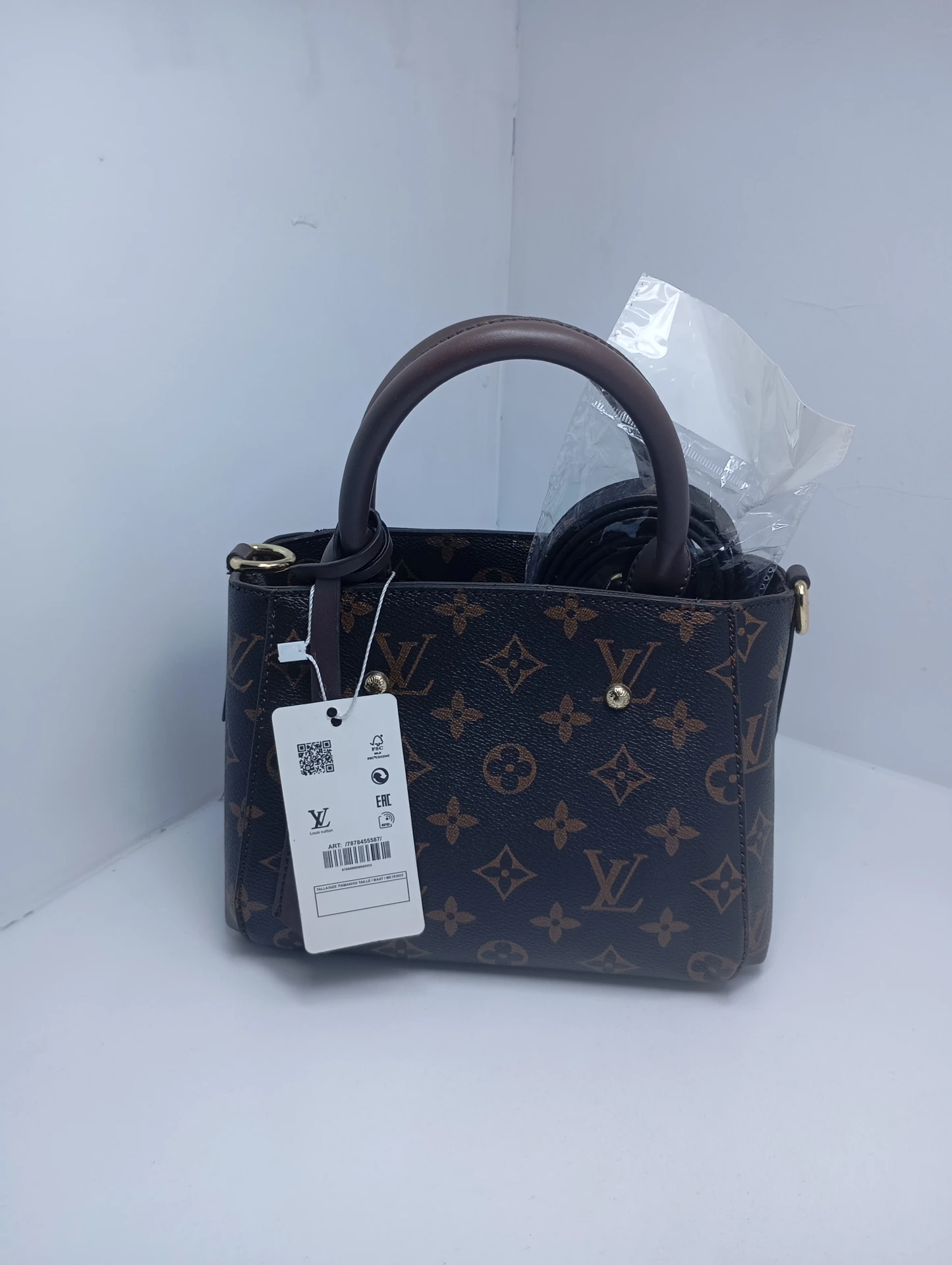 Louis Vuitton Neverfull Style Travel Tote