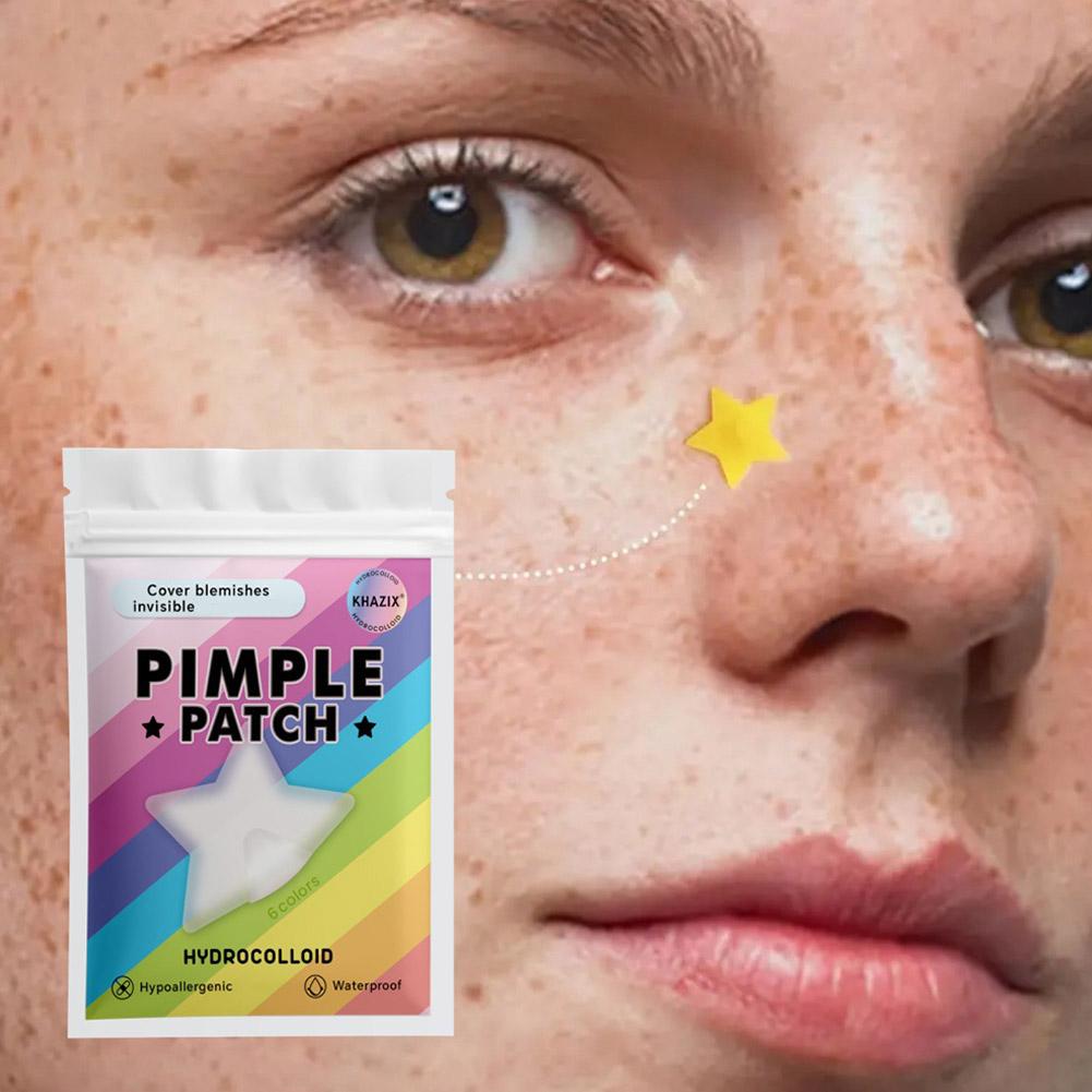 280pcs Star Acne Patch Colorful Invisible Breathable Waterproof Cover Blemishes Pimple Patch Facial Skin Care Beauty Makeup Tool