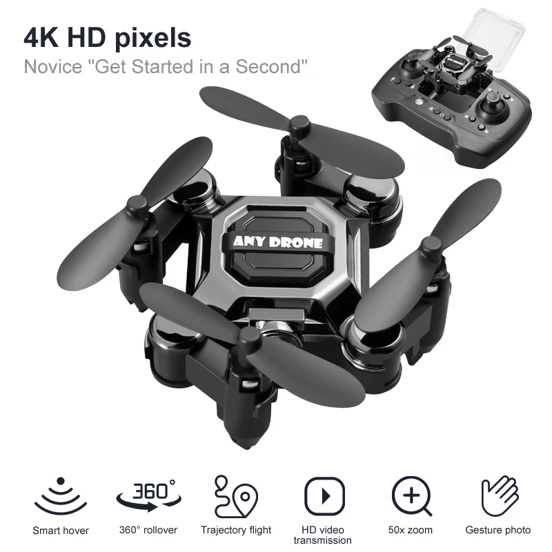 Mini Drone Folding Pocket Storage Aircraft Aerial Photography High Definition Explosive drone 4k profesional mavic air2