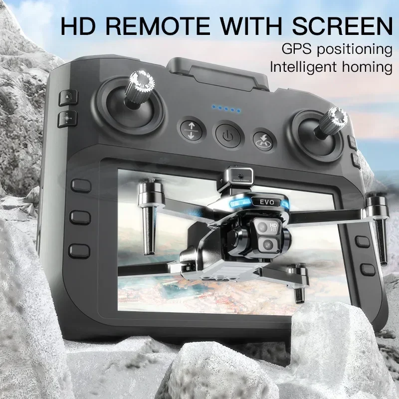 New Beast Drone 8K Professional GPS HD Camera Drones 5G WIFI FPV Video 4k UAV 5.9 Inch Screen Control Mavic Mini
