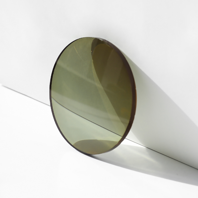 ZIROSAT Aspheric Tinted color MR-8 1.61index Super Tough Optical Glasses Prescription Lenses Strong Anti Reflective for Rimless