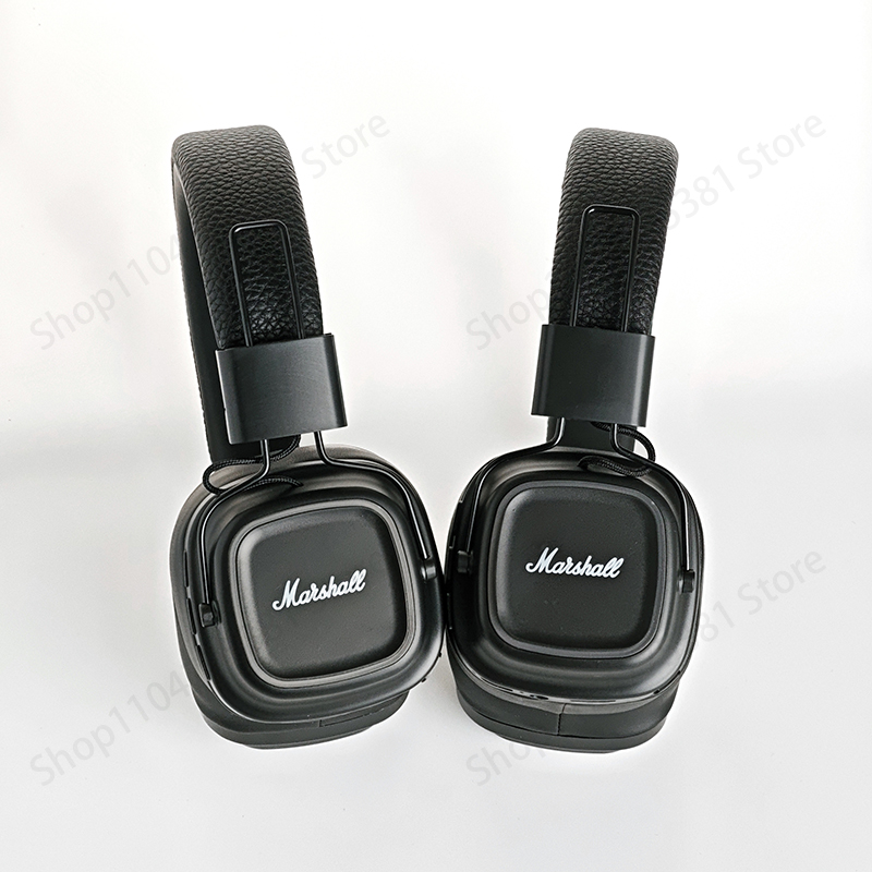 Marshall BT10 Retro Wireless Bluetooth Headphone Noise Cancelling Earphones Over Ear Foldable Stereo Sound Music Headset