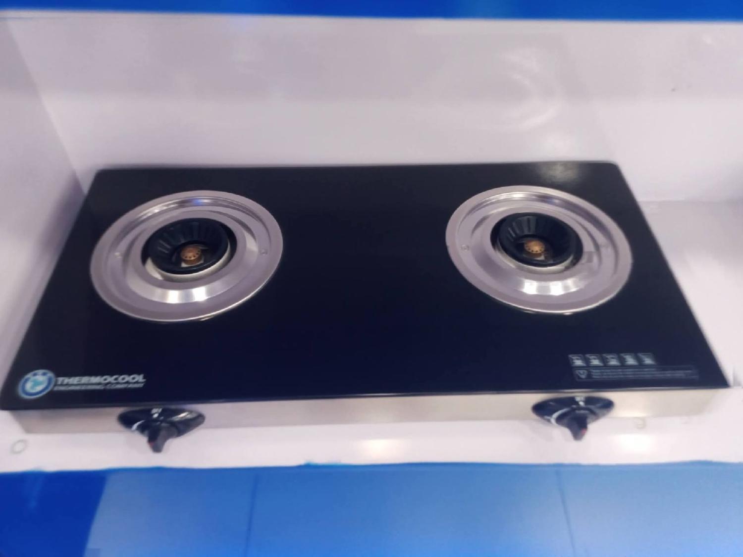 Haier Thermocool 2 Burner Glass Table Top Gas Cooker