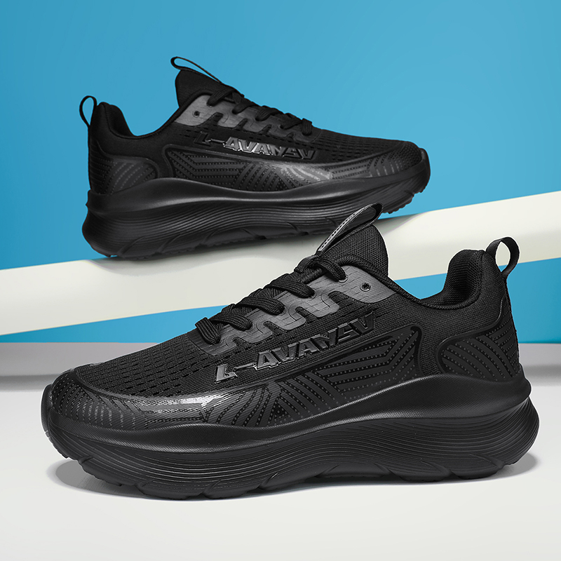 New Model Mens Durable Sneakers Lightweight Running Shoes for Men Breathable Non Slip Walking Shoes   Four Season Running Shoes