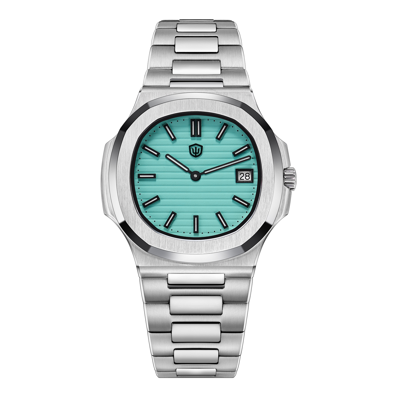 Watchdives WD00013 Men Watch Swiss Ronda 714 Movement Mechanical Watches Sapphire Stainless Steel Waterproof 100m Wristwatch