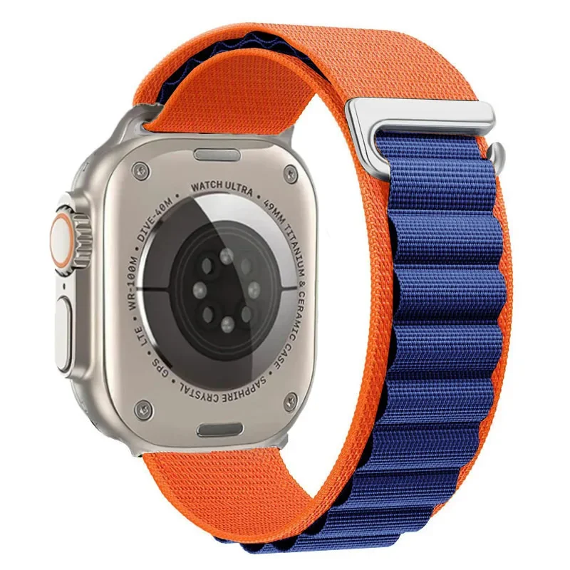 Alpine Strap for Apple Watch Ultra/3 11 10 9 8 7 Band 46mm 49mm 45mm 41mm Nylon Sports Bracelet IWatch 6 5 4 3 SE 44mm 40mm 42mm
