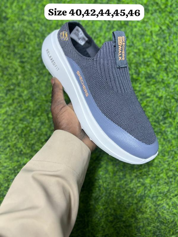 Skechers Relaxed Fit Slip-On Sneakers - Black