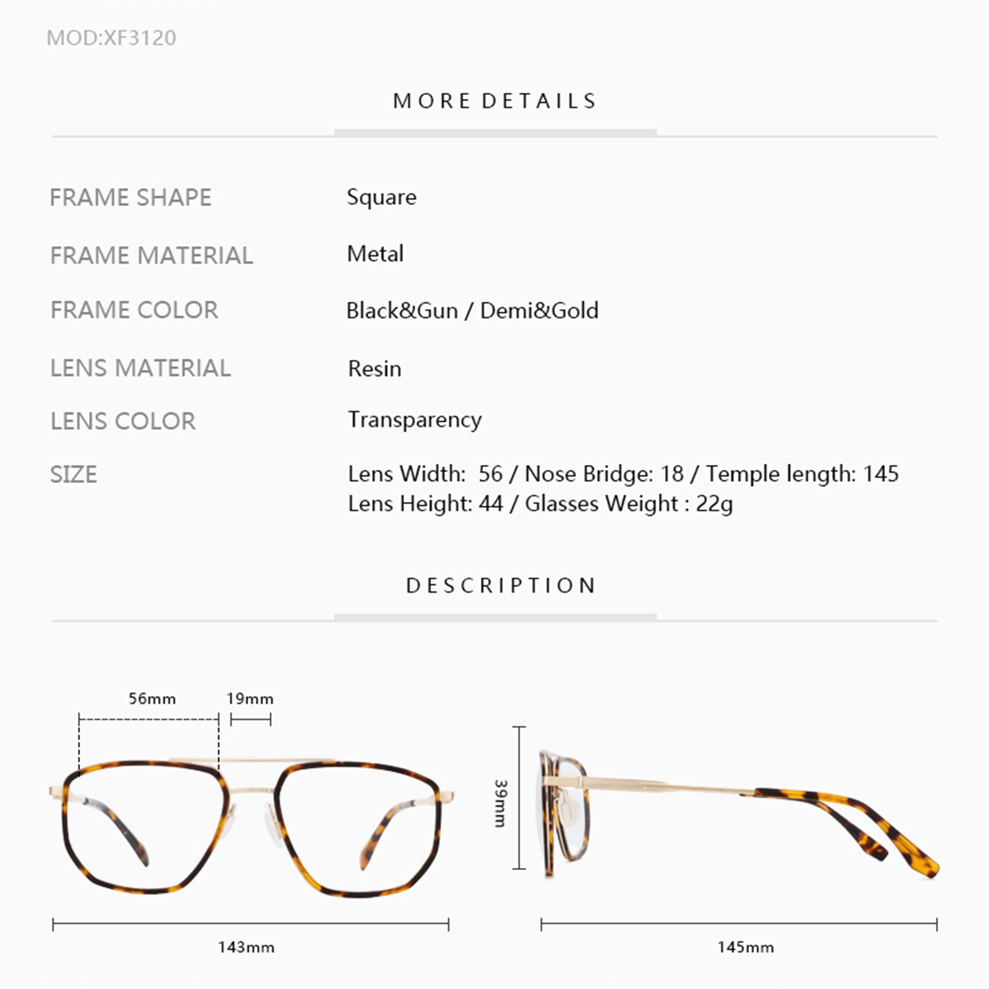 BLUEMOKY High Quality Metal Aviator Prescription Glasses Progressive Eyeglasses Men Myopia Photochromic Optical Eyewear