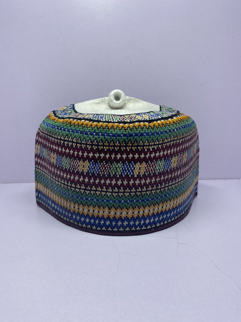 Tabarma Normal – Hausa/Fulani Cap, Kufi, Handwoven Cap, Zawa