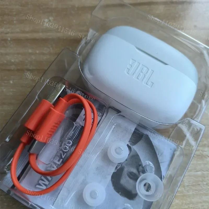 JBL WAVE 200TWS Features True Wireless Earbuds JBL W200 tws Bluetooth 5.0 Earphones Sports Headphones With Mic HK version