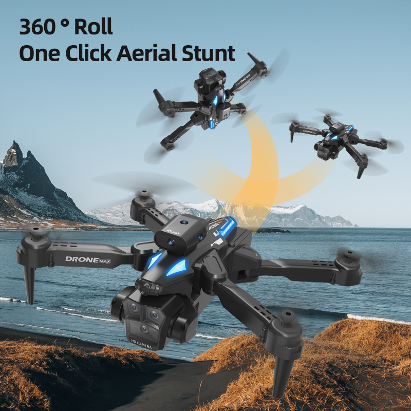 C10 Max GPS Remote Control Drone 8K Camera Optical Flow Positioning Obstacle Avoidance Gesture Photography Foldable Quadcopter
