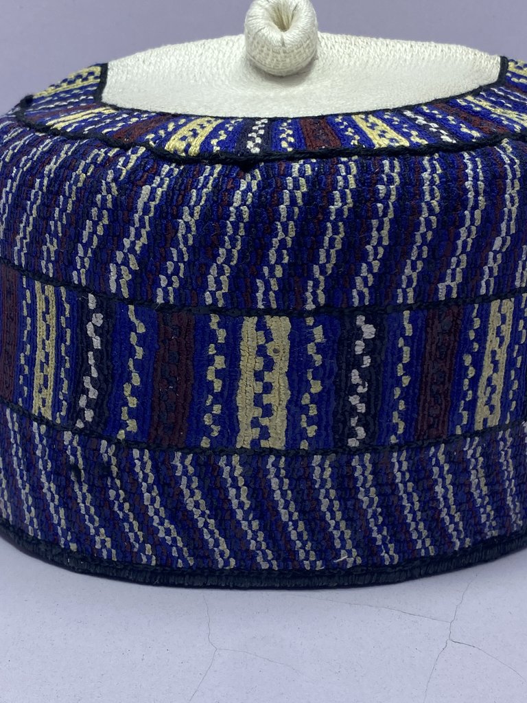 Blue Rawaram Kufi Hat