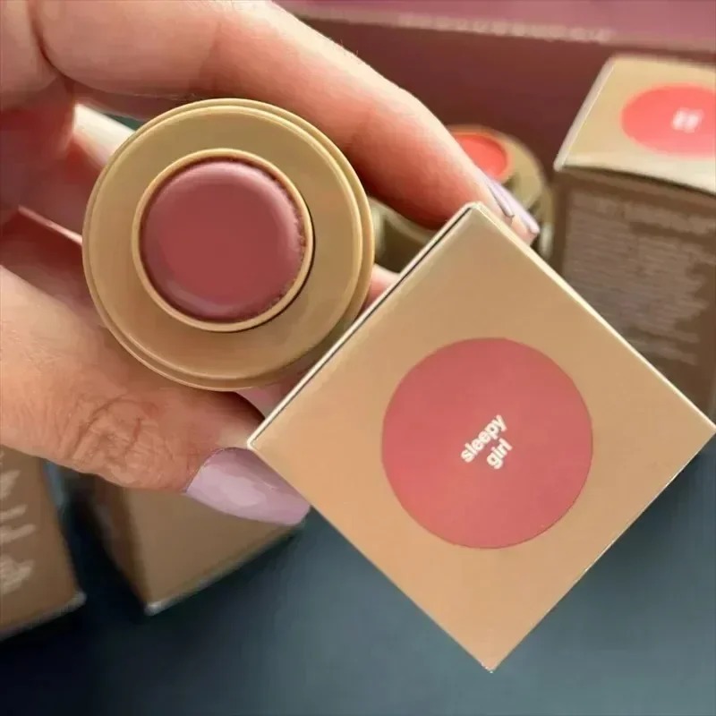 Summer New Product Natural Makeup Powder Powder Blusher Moisturizing Long Lasting Makeup Effect Nourishing Waterproof Easy Apply