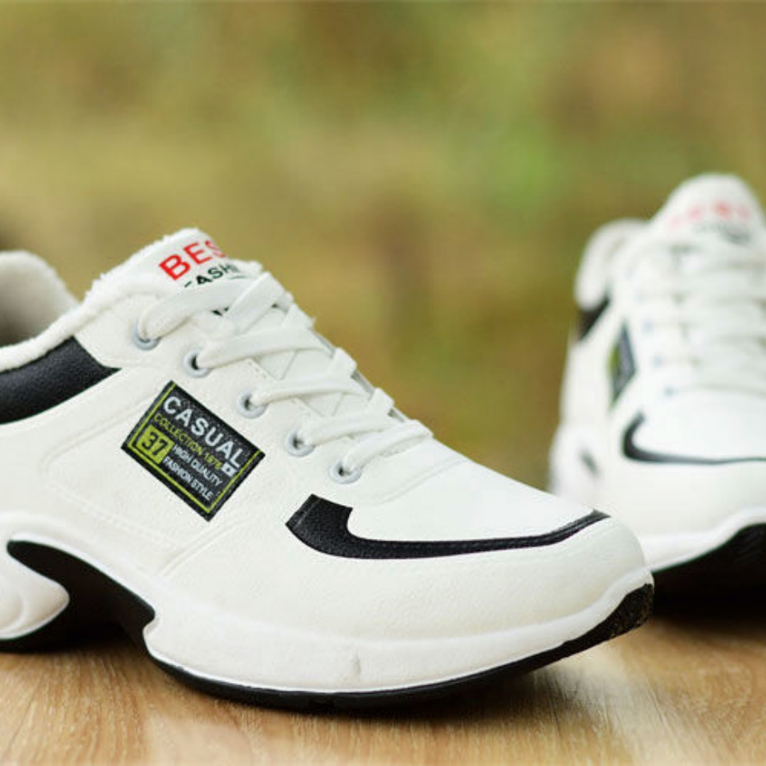 2025 new spring trend sports men's shoes Lace-up thick sole casual breathable fashion shoes Large size Wear skid resistance