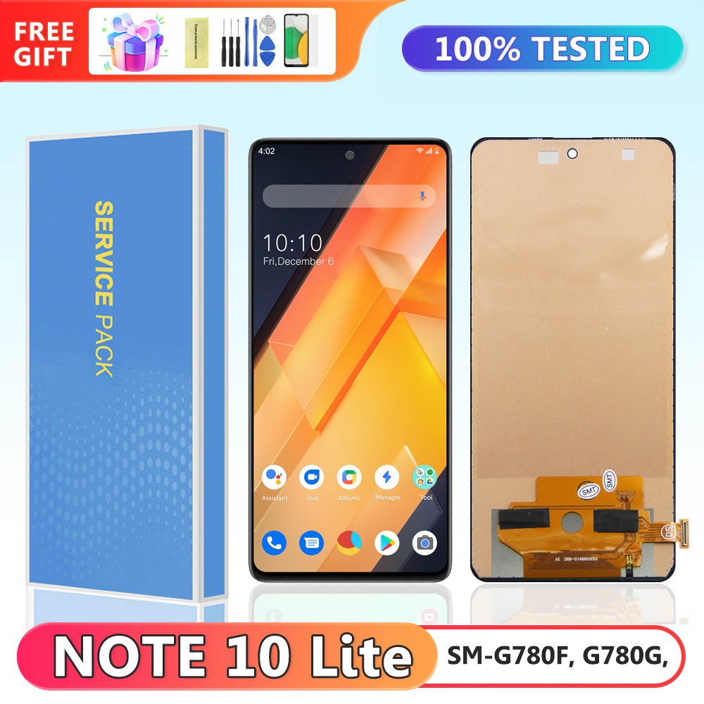 tft Display Screen for Samsung Galaxy Note10 Lite Lcd Display Touch Screen Digitizer for Samsung Note 10 Lite N770 N770F