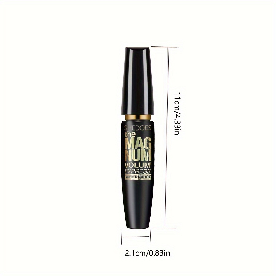 4D Black Mascara Thickening, Lengthening, Curling, Waterproof Liquid Fiber Mascara