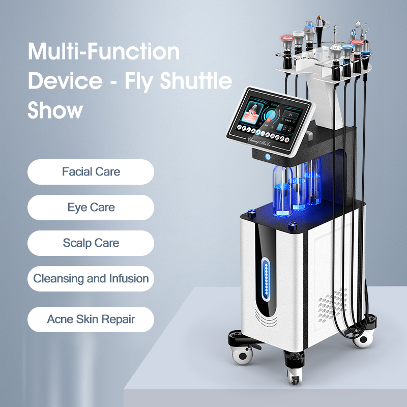 Face Lift Women Aesthetic Beauty Equipment Bubble Oxygenation Ultrasonic Scrubber Hydrodermabrasion Hydro Facial Machine