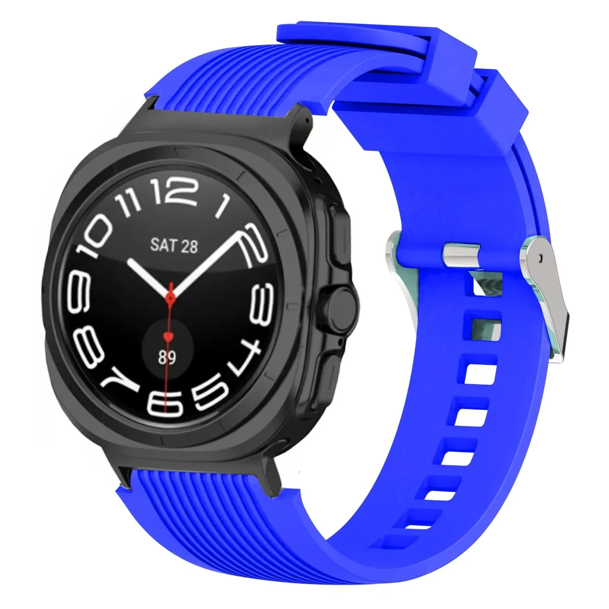 sports soft Silicone Strap For Samsung Galaxy Watch Ultra 2025 47mm breathable band For Samsung Watch 8 40mm 44mm 8 Classic 46mm