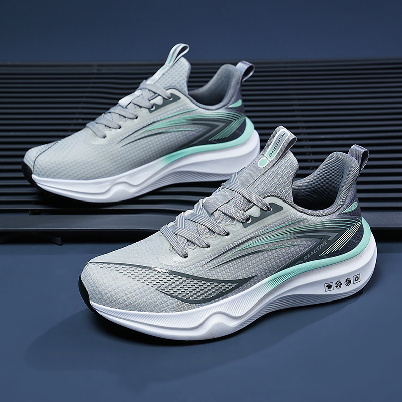 Men Autumn Mesh Fabric Shoe Leisure Thick Soled Sportshoes Wear-Resistant Anti Collision Casual Shoes Non Slip Sneakers comfort