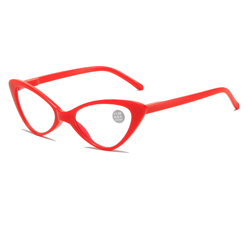 Fashion Cat Eye Reading Glasses Women Anti Blue Light Computer Presbyopic Eyeglasses Retro Classic Hyperopia Glasses Diopter