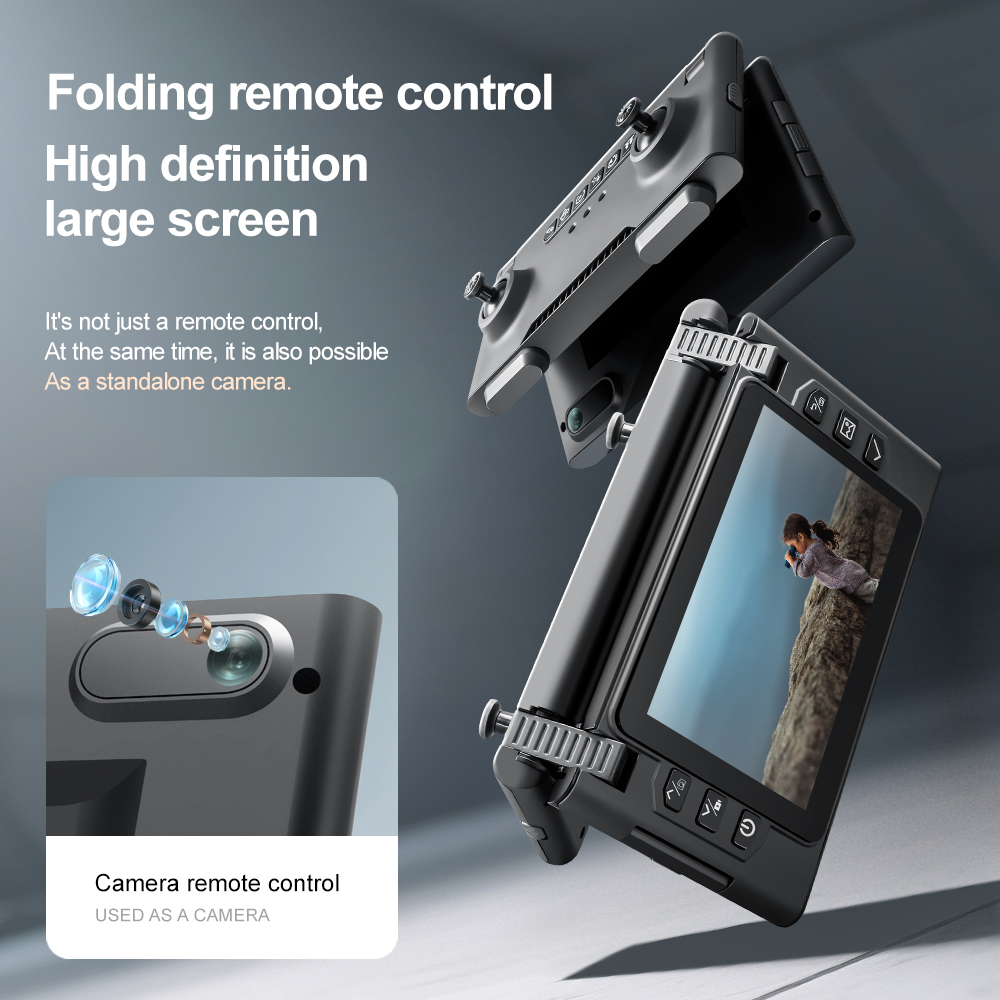 2025 NEW M66 Drone 8K Folding Remote Control With Camera And Screen 5G FPV Camera Quadcopter Brushless Motor RC Quadcopter