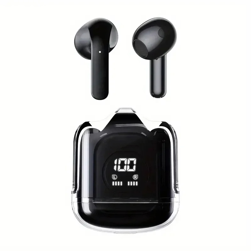 XT65 TWS Wireless Earphone Touch Control Noise Reduction Bluetooth5.3 Headphone Bass Long Standby Earbud With Mic forAndroid IOS