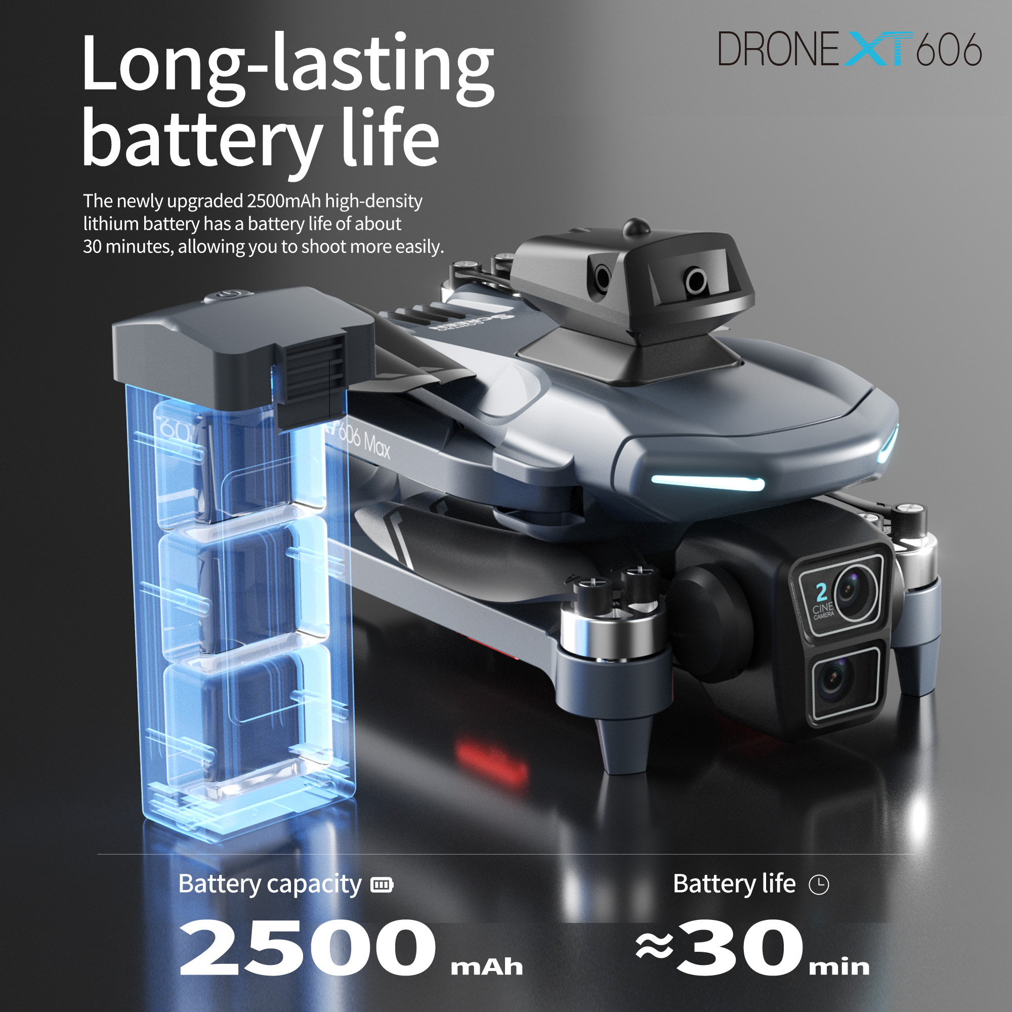 XIAOMI NEW XT606 GPS Drone 8K HD Professional dual camera 5G WIFI FPV Obstacle Avoidance Brushless RC Quadcopter Dron toy MIJIA
