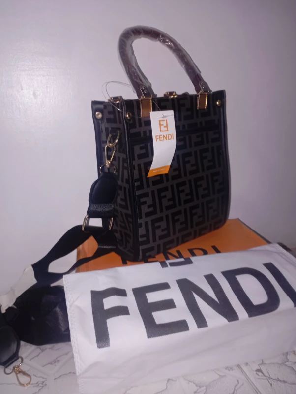 Fendi Black Luxury Bag - Elegant Fashion Statement