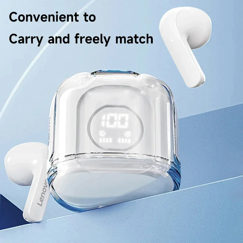XT65 TWS Wireless Earphone Touch Control Noise Reduction Bluetooth5.3 Headphone Bass Long Standby Earbud With Mic forAndroid IOS