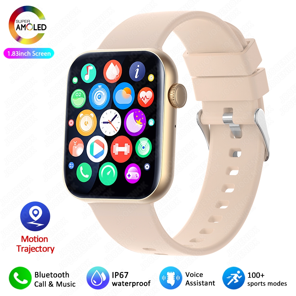 2025 New For Xiaomi Bluetooth Call Smart Watch Fashion Women Full Screen Touch Heart Rate Monitoring Watch 100+ Sports Mode Men