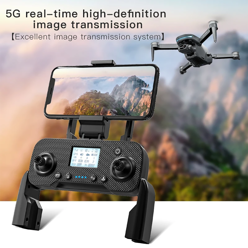 New L200 PRO MAX 4K Professional Drone GPS EIS Dual Camera Obstacle Avoidance Flight 2-axis PTZ Brushless Helicopter GPS RC toys