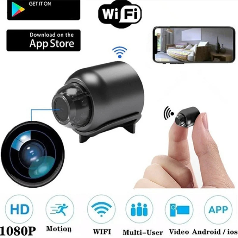 Mini Camera Wifi Wireless Smart Home HD 1080P IP Camera Indoor Security Surveillance Night Vision Camcorder Audio Video Recorder