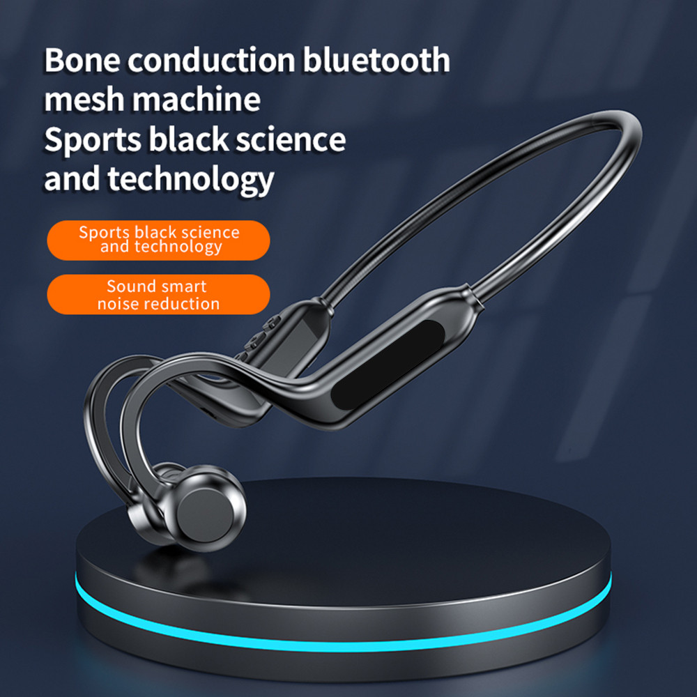 Bluetooth 5.3 Bone Conduction Bluetooth Headset With Mic In-ear Type Fone Bluetooth Earphone Noise Reduction Sports Headphones