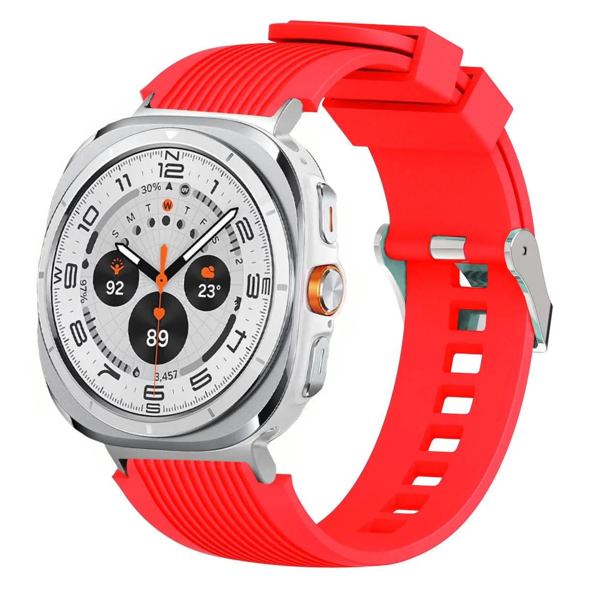 sports soft Silicone Strap For Samsung Galaxy Watch Ultra 2025 47mm breathable band For Samsung Watch 8 40mm 44mm 8 Classic 46mm