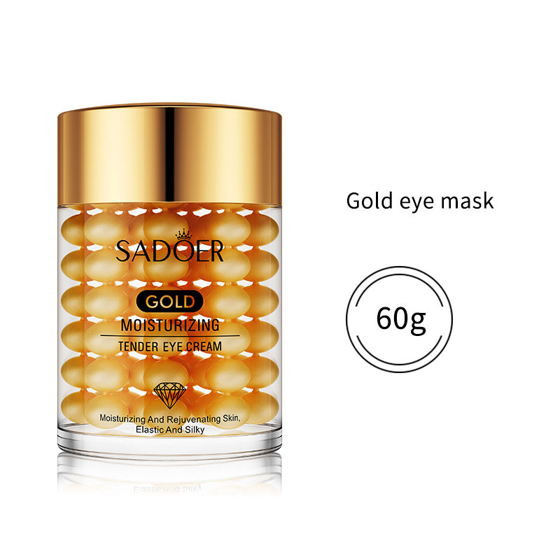 24K Gold Moisturizing Eye Cream Anti Wrinkle Fade Dark Eye Circles Hyaluronic Acid Eye Cream Health Beauty Skin Care Product