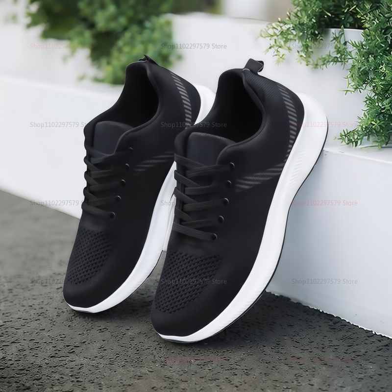 Men Women Vulcanized Casual Running Shoes Lightweight Breathable Tennis Sneakers Fitness Athletic Shoes Unisex Sports Footwear