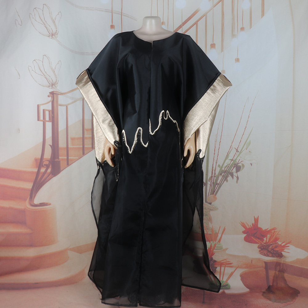 Fashion Two-Piece Pair with lace lingerie Boubou Women's Dress Luxurious African Fabric Clothing for Women