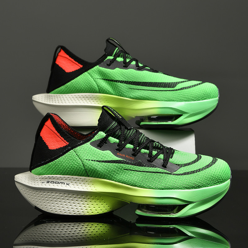 Running Shoes Air Cushion Speciality Marathon Men Sports Breathable Lightweight Women's Comfortable Athletic Nonskid Sneakers