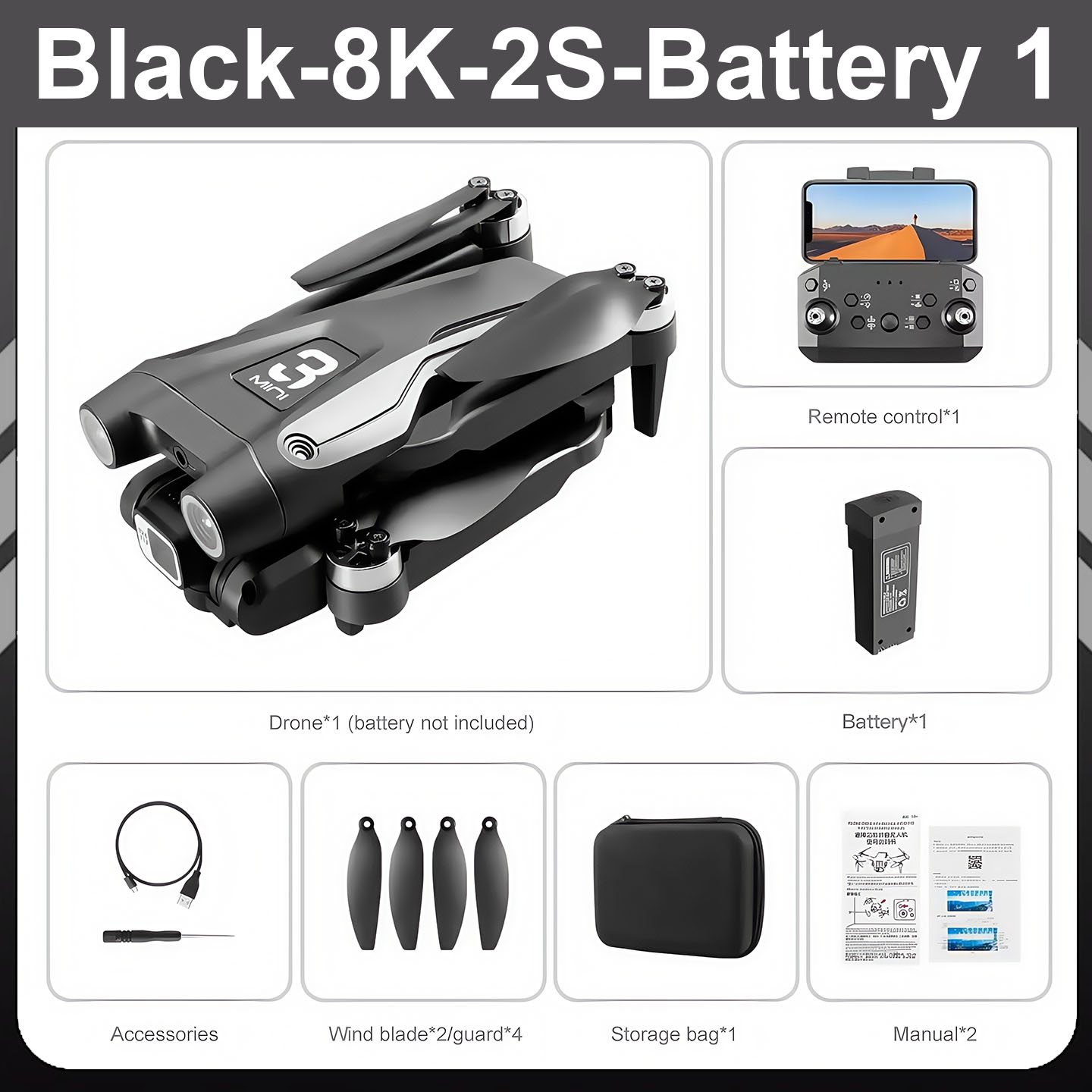 For Xiaomi Z908 Pro/MAX 8K Drone ESC Professional GPS Dron Optical Flow Localization 3sided Obstacle Avoidance Quadcopter Toys