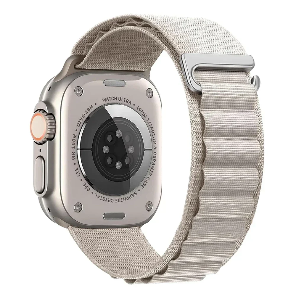 Alpine Strap for Apple Watch Ultra/3 11 10 9 8 7 Band 46mm 49mm 45mm 41mm Nylon Sports Bracelet IWatch 6 5 4 3 SE 44mm 40mm 42mm