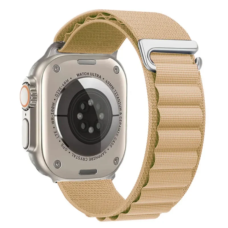Alpine Strap for Apple Watch Ultra/3 11 10 9 8 7 Band 46mm 49mm 45mm 41mm Nylon Sports Bracelet IWatch 6 5 4 3 SE 44mm 40mm 42mm