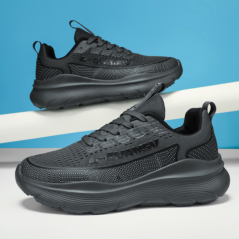 New Model Mens Durable Sneakers Lightweight Running Shoes for Men Breathable Non Slip Walking Shoes   Four Season Running Shoes