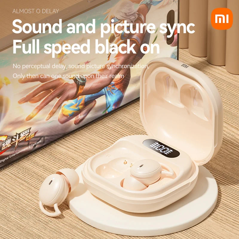 Xiaomi Mijia Wireless TWS Earphone Earbuds Bluetooth 5.4 Gaming Sport Headphones HiFi Stereo Sound Music Sleep Invisible Headset