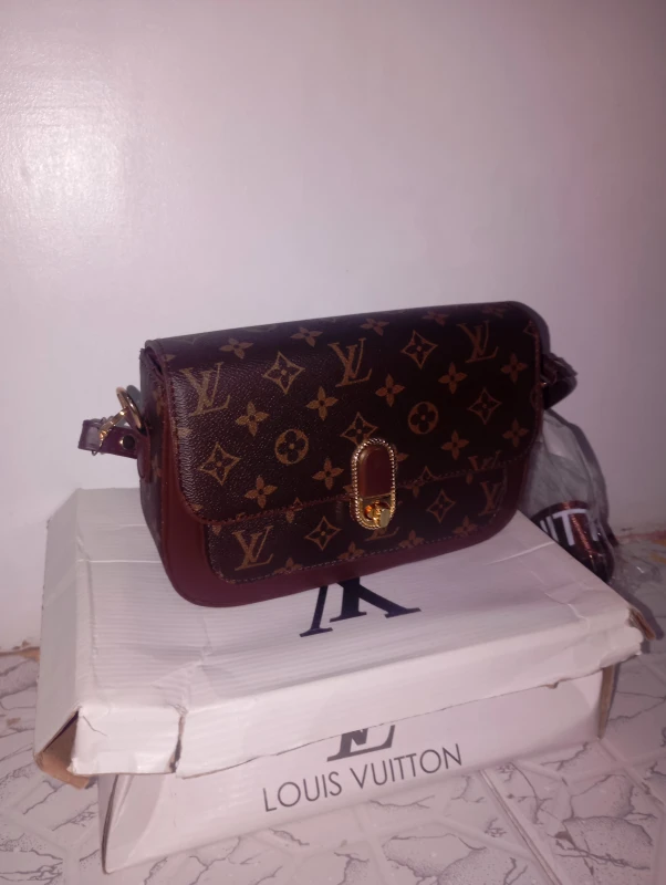Louis Vuitton Dark Brown Tote Bag - Classic Designer Style